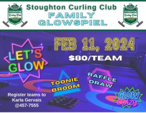 Family Glowspiel @ Stoughton Curling Club